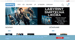 Desktop Screenshot of dvdbest.sk